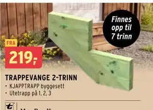 Montér TRAPPEVANGE 2-TRINN tilbud