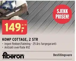 Montér KOMP COTTAGE, 2 STR tilbud