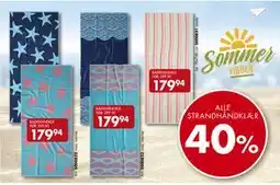 Sparkjøp ALLE STRANDHÅNDKLÆR tilbud