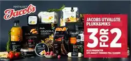 Jacobs JACOBS UTVALGTE PLUKK&MIKS tilbud