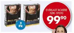Sparkjøp EVERLAST BOXERE FØR 199,90 tilbud