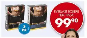 Sparkjøp EVERLAST BOXERE FØR 199,90 tilbud