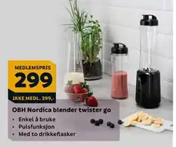 Megaflis OBH Nordica blender twister go tilbud
