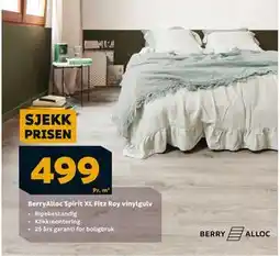 Megaflis BerryAlloc Spirit XL Fitz Roy vinylgulv tilbud