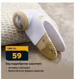 Megaflis Day nuppefjerner assortert tilbud