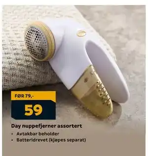 Megaflis Day nuppefjerner assortert tilbud