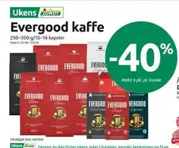 Joker Evergood kaffe tilbud