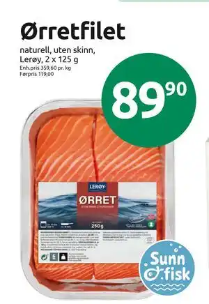 Joker Ørretfilet tilbud