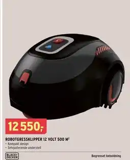 Montér ROBOTGRESSKLIPPER 12 VOLT 500 M tilbud