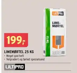 Montér LIMEMØRTEL 25 KG tilbud