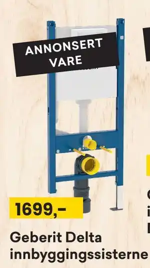 Right Price Tiles Geberit Delta innbyggingssisterne tilbud