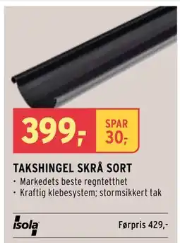 Montér TAKRENNE SORT STÅL 4 METER 125 MM tilbud