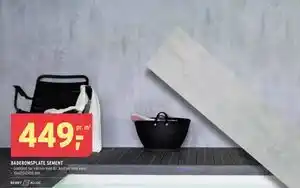 Montér BADEROMSPLATE SEMENT tilbud