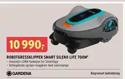 Montér ROBOTGRESSKLIPPER SMART SILENO LIFE 700M tilbud