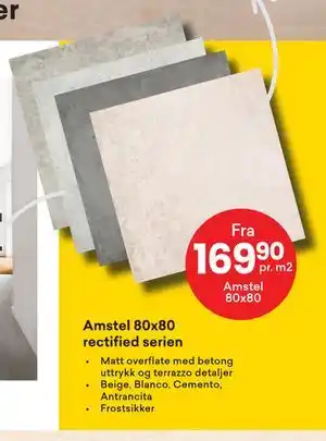Right Price Tiles Amstel 80x80 tilbud
