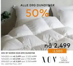 Skeidar ALLE D90 DUNDYNER tilbud