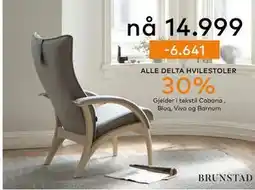 Skeidar ALLE DELTA HVILESTOLER tilbud