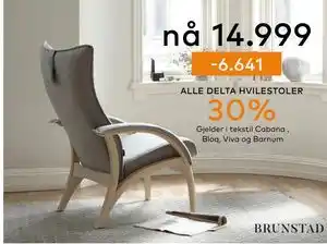 Skeidar ALLE DELTA HVILESTOLER tilbud