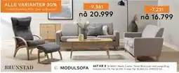 Skeidar Medly 3-seter tilbud