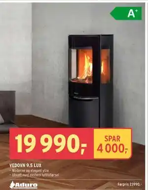 Montér VEDOVN 9.5 LUX tilbud