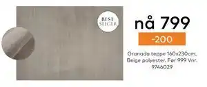 Skeidar Granada teppe tilbud