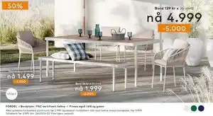 Skeidar Sittebenk tilbud