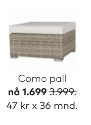 Skeidar Como pall tilbud