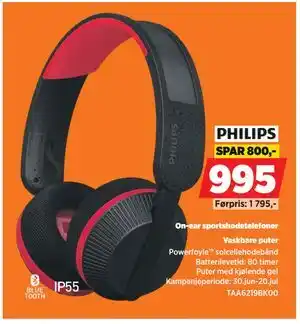 POWER Vaskbare puter tilbud