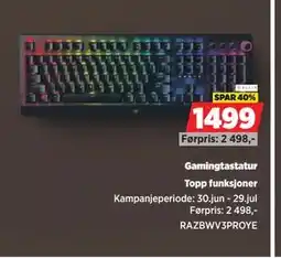 POWER Gamingtastatur tilbud