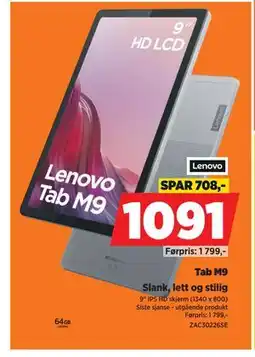 POWER Tab M9 tilbud