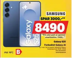 POWER Galaxy S25 tilbud