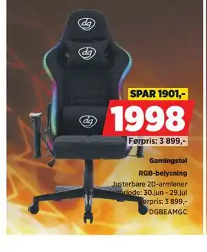 POWER Gamingstol tilbud