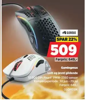 POWER Gamingmus tilbud