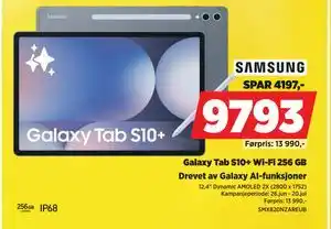 POWER Galaxy Tab S10+ Wi-Fi 256 GB tilbud