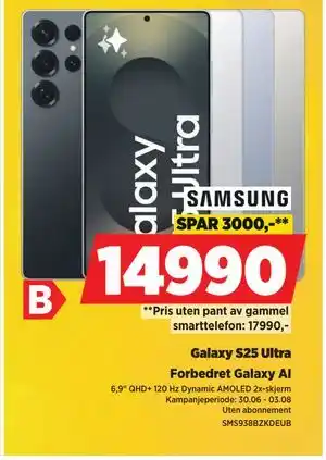 POWER Galaxy S25 Ultra tilbud