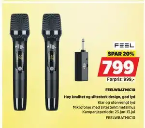 POWER FEELWBATMIC10 tilbud