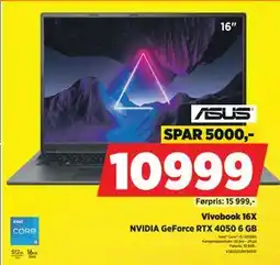 POWER Vivobook 16X tilbud