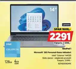 POWER IdeaPad 1 tilbud