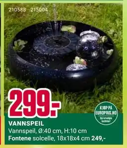 Europris Fontene tilbud