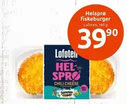 Joker Helsprø fiskeburger tilbud