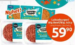 Joker Lakseburger/ Big Beef/Big Juicy tilbud