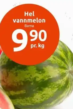 Joker Hel vannmelon Bama tilbud