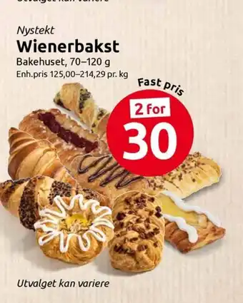 Joker Nystekt Wienerbakst tilbud