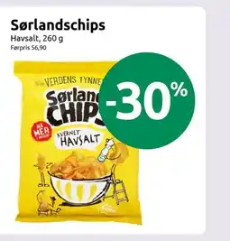 Joker Sørlandschips tilbud