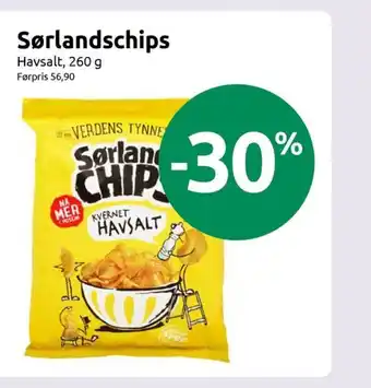 Joker Sørlandschips tilbud