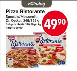 Nærbutikken Pizza Ristorante tilbud