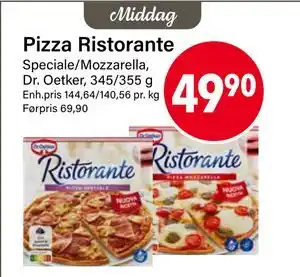 Nærbutikken Pizza Ristorante tilbud