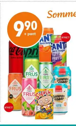 Nærbutikken Sommerdrikke tilbud