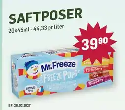 Holdbart Saftposer tilbud