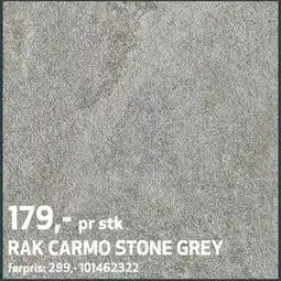 Flisekompaniet RAK CARMO STONE GREY tilbud